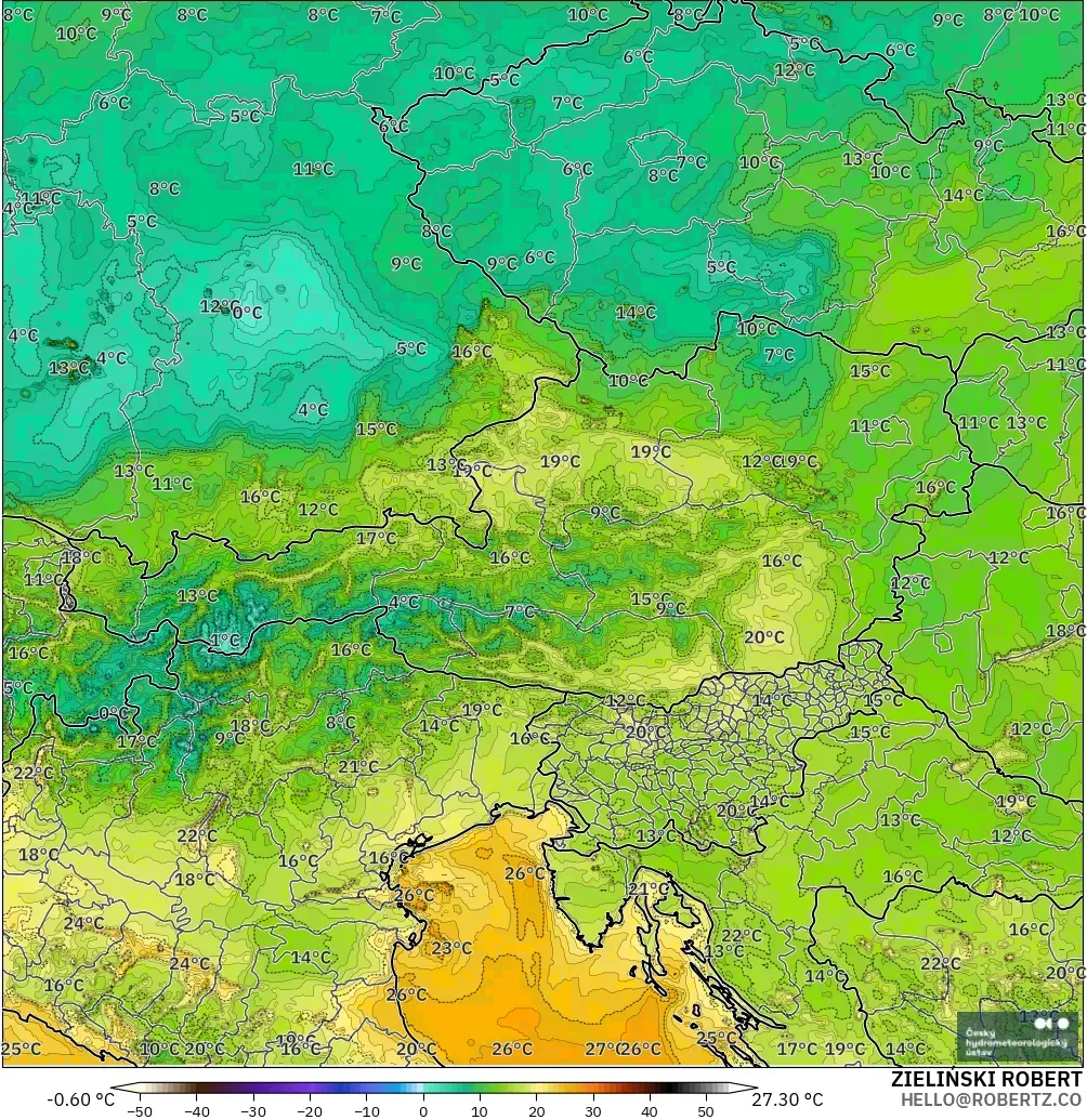ALADIN CZ 2.3 км модель - Австрия, Шық Нүктесі 2 м