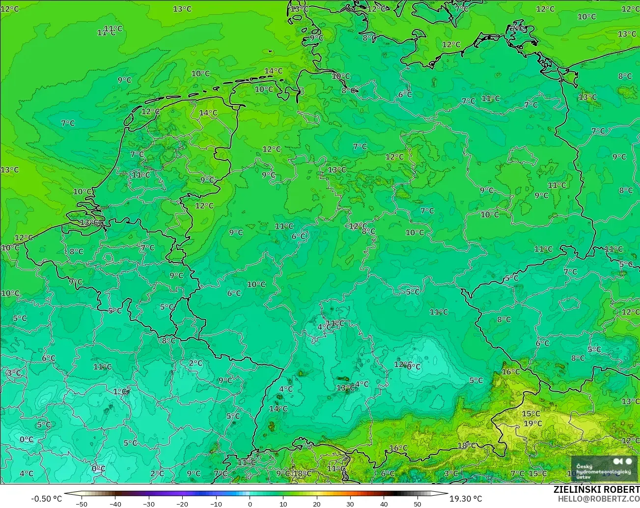 ALADIN CZ 2.3 км модель - Германия, Шық Нүктесі 2 м